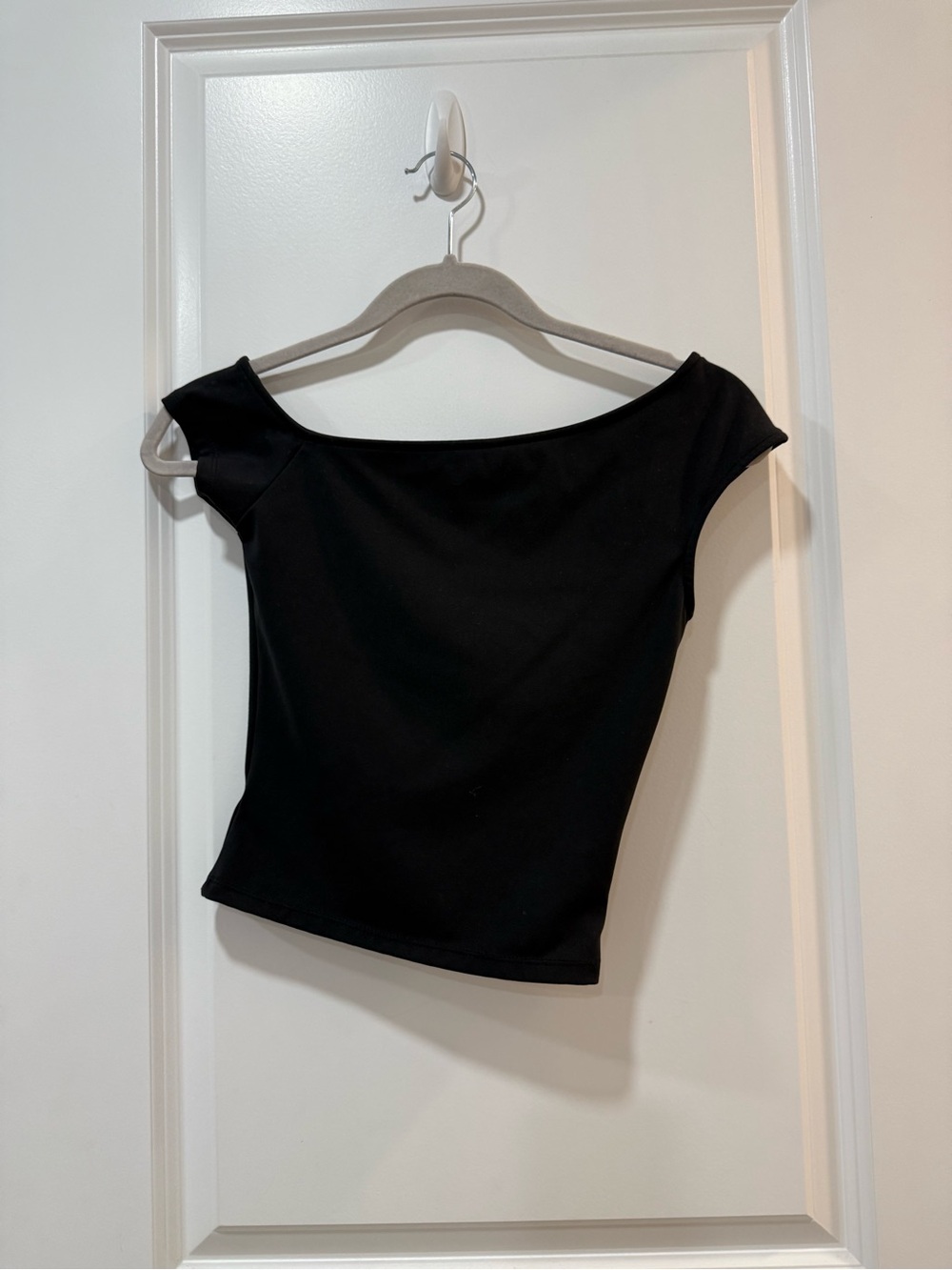 Classic Black Off-Shoulder Women’s Top